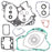 VertexWinderosa Complete Gasket Set with Oil Seals - 811 Fits Suzuki - 159705
