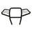 Bison Bumpers Trail Bumper Front - Steel - Fits Polaris