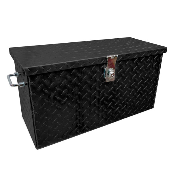 Hornet Outdoors Diamond Plate AluminumTool Box Universal Fit