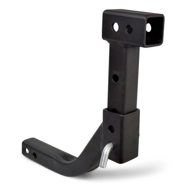 Hornet Outdoors Premium Heavy Duty Curved Adjustable Universal Receiver Hitch