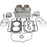 Cylinder Works Standard Cylinder Kit Fits Polaris - 800 cc - Nickel Silicon Carbide
