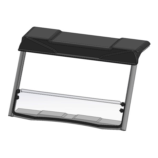 Direction 2 Short Windshield - Scratch Resistant Fits CFMoto