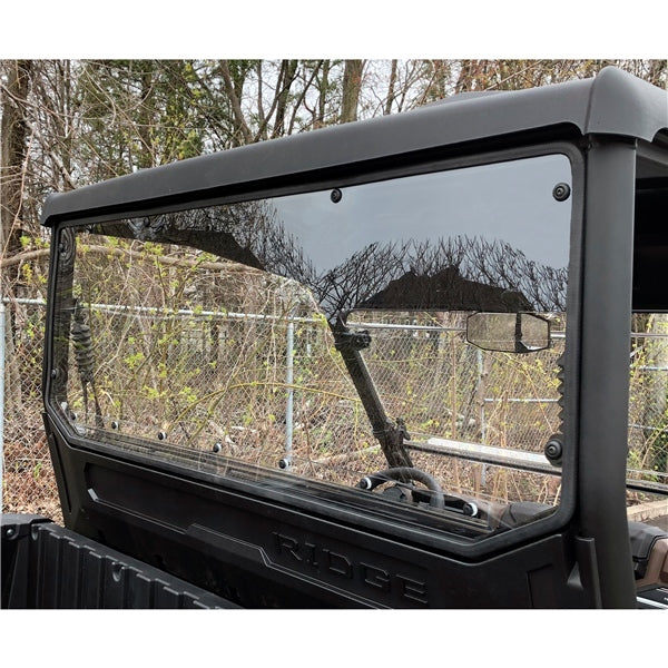 Direction 2 Rear Windshield - Scratch Resistant Fits Kawasaki