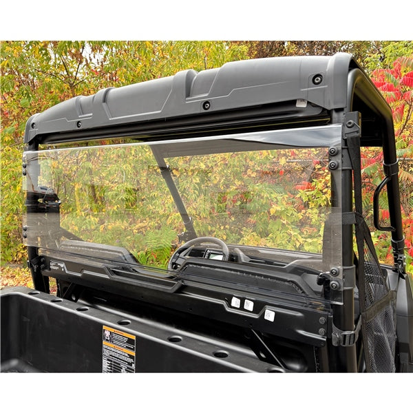 Direction 2 Rear Windshield - Scratch Resistant Fits Polaris