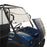 Direction 2 Folding Windshield - Scratch Resistant Fits Kawasaki