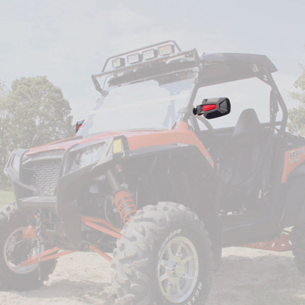 Seizmik Pursuit Side View Mirror 1.75" Clamp-On