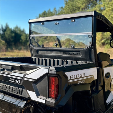Seizmik Folding Rear Windshield Fits Kawasaki