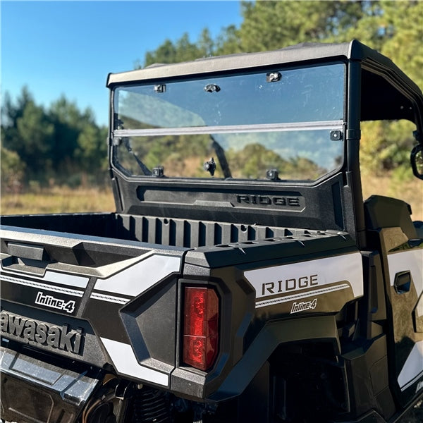 Seizmik Folding Rear Windshield Fits Kawasaki