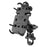 RAM MOUNT Quick-Grip Phone Holder with short arm