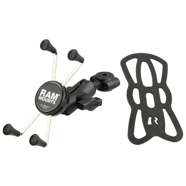 RAM MOUNT X-Grip Large Phone Mount with Torque Rail Base - Short