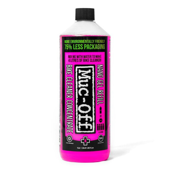 Muc-Off Bio Nano Gel Concentrate Cleaner 1 L / 0.26 G, 33.81 oz
