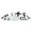 VertexWinderosa Complete Engine Kit Fits Yamaha