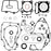 VertexWinderosa Complete Gasket Set with Oil Seals - 811 Fits Honda - 189879