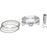 VertexWinderosa Forged Big Bore Piston Kit Fits Honda - 450 cc
