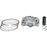 VertexWinderosa Forged Replica Piston Kit Fits Honda - 250 cc