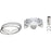 VertexWinderosa Forged Big Bore Piston Kit Fits Honda - 250 cc