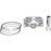 VertexWinderosa Forged Big Bore Piston Kit Fits Honda - 250 cc