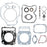 VertexWinderosa Complete Gasket Set with Oil Seals - 811 Fits Polaris - 190029