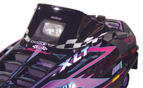 Powermadd Cobra Windshield Fits Polaris