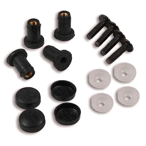 Powermadd Windshield Hardware, 16 pieces