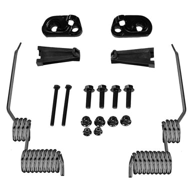 Reversible Double Coil Snow/Ice Scratcher Rear Suspension