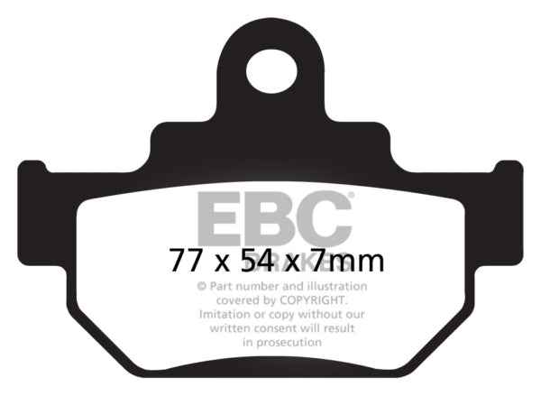 EBC  V-Pad Brake Pad Organic