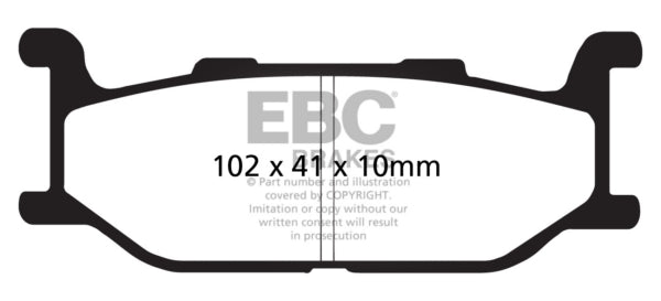 EBC  V-Pad Brake Pad Organic