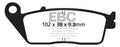 EBC  V-Pad Brake Pad Organic