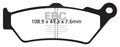 EBC  V-Pad Brake Pad Organic