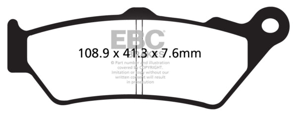 EBC  V-Pad Brake Pad Organic