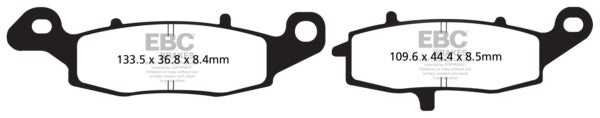 EBC  V-Pad Brake Pad Organic