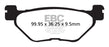 EBC  V-Pad Brake Pad Organic