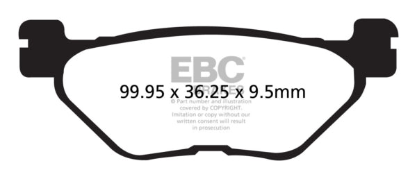 EBC  V-Pad Brake Pad Organic