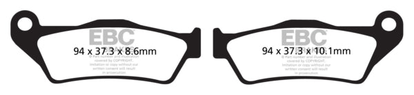 EBC  V-Pad Brake Pad Organic