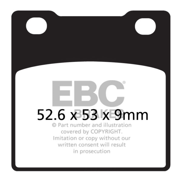 EBC  V-Pad Brake Pad Organic