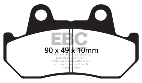 EBC  V-Pad Brake Pad Organic