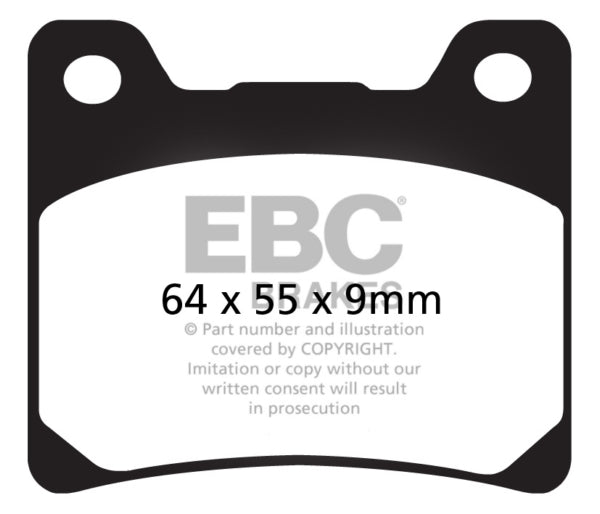 EBC  V-Pad Brake Pad Organic