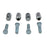 All Balls Wheel Stud and Nut Kit 209747