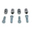 All Balls Wheel Stud and Nut Kit 209747