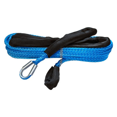 KFI Products Blue Synthetic Winch Cable Extension 7700 lbs