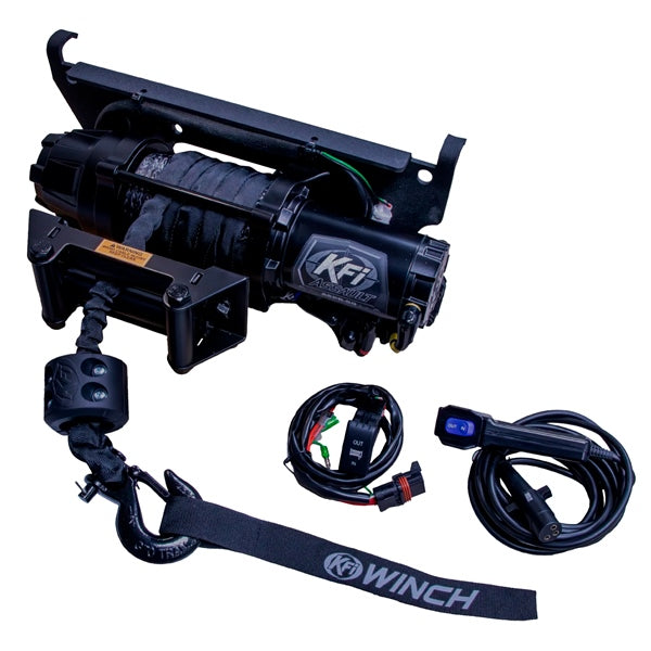 KFI Products Plug-N-Play 5000lb Synthetic Winch