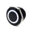 Quake LED Flush Mount Switch with LED Ring Push - 222697