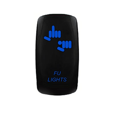 Quake LED Fu LED Light Switch Rocker - 222745