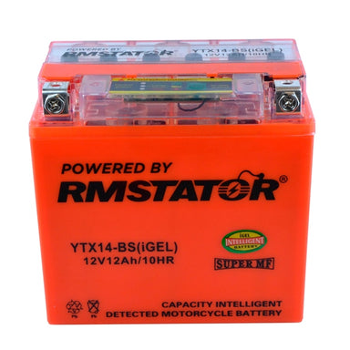 Kimpex HD Maintenance Free Sealed AGM Battery – Built-In Voltage Meter YTX14-BS