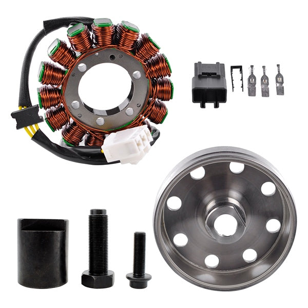 Kimpex HD Stator, Kokusan Flywheel & Puller Recall Kit Fits Aprilia - 225753