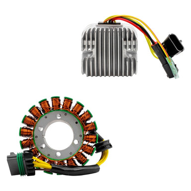 Kimpex HD Generator Stator & Aluminum Mosfet Voltage Regulator Kit Fits Polaris - 225763