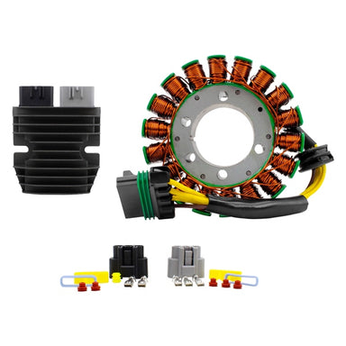 Kimpex HD Generator Stator & Aluminum Mosfet Voltage Regulator Kit Fits Polaris - 225765
