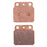 Kimpex HD Metallic Brake Pad Metal - Rear, Rear left