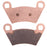 Kimpex HD Metallic Brake Pad Metal - Rear, Front Right, Front left, Rear Right, Rear left