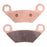 Kimpex HD Metallic Brake Pad Metal - Rear, Front Right, Front left, Rear Right, Rear left